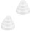 8 Pcs Fake Cake Rounds Foam Practice Molds For Wedding Decor 3