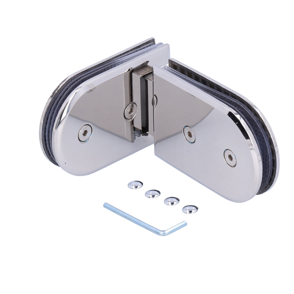 180 Degree Glass Door Clamp For 8-12Mm Glass 685922927651