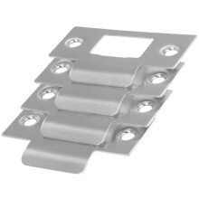 20 Pcs Stainless Steel T-Keyhole Strike Plates For Interior Doors