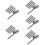 5 Sets Stainless Steel Ice Cube And Tongs Multi-Function Tool 10