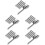 5 Sets Stainless Steel Ice Cube And Tongs Multi-Function Tool 6