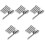 5 Sets Stainless Steel Ice Cube And Tongs Multi-Function Tool 3
