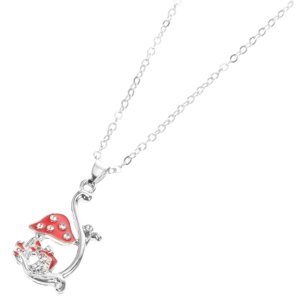 Photos - Pendant / Choker Necklace 5Pcs Mushroom Pendant Necklace For Women Fashion Jewelry