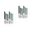 16 Pcs Adjustable Ruling Pen For Straight Lines Fine Control Art Tool 7
