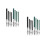 16 Pcs Adjustable Ruling Pen For Straight Lines Fine Control Art Tool 10