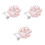 3Pcs Clear Glass Tall Candlestick Holder For Wedding Decoration 7