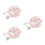 3Pcs Clear Glass Tall Candlestick Holder For Wedding Decoration 10