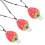 15 Pcs Ceramic Whistle Necklaces For Kids With Lanyard 2