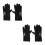 2 Pairs Reflective Waterproof MTB Cycling Gloves 6