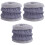 3Stk Weicher Kinder-Schal Grau Winter Freizeit Allround 3