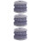 3Stk Weicher Kinder-Schal Grau Winter Freizeit Allround 8