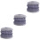 3Stk Weicher Kinder-Schal Grau Winter Freizeit Allround 5