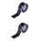 2 Pcs 3 Meters High Temperature Resistant Electrical Insulation Tape Black 5