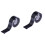 2 Pcs 3 Meters High Temperature Resistant Electrical Insulation Tape Black 4