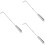 3Pcs Grill Charcoal Ash Spatula Coal Cleaning Tool Oven Spatula 8