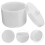 2Pcs Nail Tools Cleaner Box Manicure Soaking Tray Reusable 11