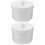 2Pcs Nail Tools Cleaner Box Manicure Soaking Tray Reusable 7