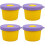4Pcs Silicone Baby Food Container With Lid 150Ml 7