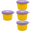 4Pcs Silicone Baby Food Container With Lid 150Ml 8
