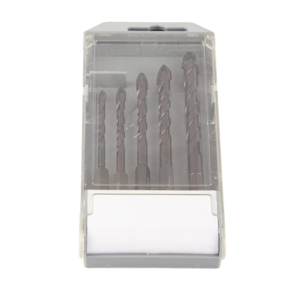 Twist Drill Set Wall Triangular Bits 4Mm 5Mm 6Mm 8Mm 10Mm 685922929006