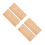 4Pièces Plateau Bois Beige Multi Compartiments Pour DIY 4