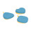3Pcs Silicone Ice Cubes Tray Geometric Shape Mould Baking Tool 5