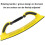 Yellow Multifunction Hand Sander Grinding Diamond Disc Radi- Flex Longboard Hand Push Board Adjustable Radius 4