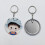 Button Maker Keychains Supplies,58mm/2.25 inch Pin Making Kit 6