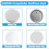 Button Maker Keychains Supplies,58mm/2.25 inch Pin Making Kit 5