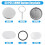 Button Maker Keychains Supplies,58mm/2.25 inch Pin Making Kit 4