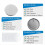 Button Maker Keychains Supplies,58mm/2.25 inch Pin Making Kit 7