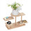 Display Riser Desktop Cabinet Organizer Wood Display Stand Shelf 5