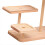 Display Riser Desktop Cabinet Organizer Wood Display Stand Shelf 4