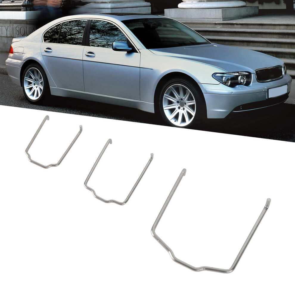 3Pcs Heavy Duty Intercooler Hose Pipe Clips For E46 E39 E38 E60 Â Secure Hold 8161352155335