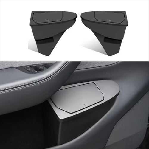 Door Trash Can for Door Storage Box Garbage Can Bin Interior 1