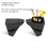Door Trash Can for Door Storage Box Garbage Can Bin Interior 5