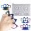Messingkno silikoneform gør-det-selv finger silikone ringform (1 stk.) 6
