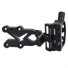 5 Pin Compound Bow Sight Adjustable Hunting Aiming Light With Spirit Level For Outdoor Archery Accessories