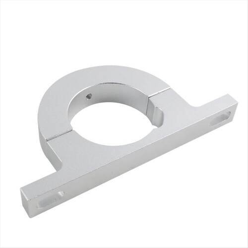Silver 2inch Hole Brushed Underdash Mount bracket 1