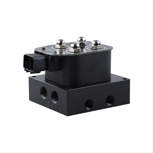 Universel 12v bilmagnetventil luftfjedermanifoldventil 2