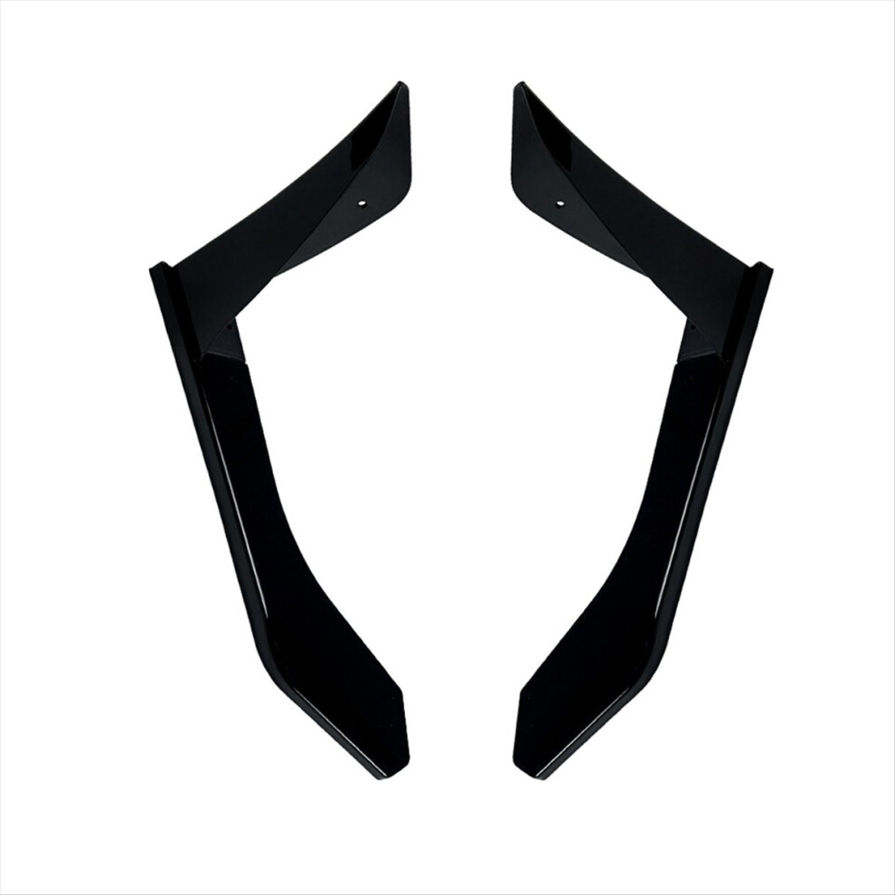 Bumper Lip Corner Spoiler Winglet Splitters For Black 4853702818581