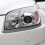Carbon Fiber Headlight Eyebrow Eyelids Cover Trim for 4