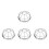4Pcs Fire Sprinkler Head Protector Cover For Recessed Sidewall Mount 6