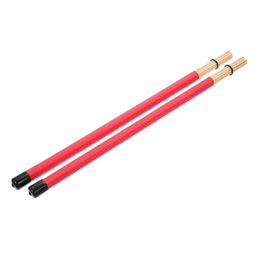2 Pairs Bamboo Rods Drumsticks Professional Percussion Sticks 2