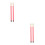 2 Pairs Bamboo Rods Drumsticks Professional Percussion Sticks 8