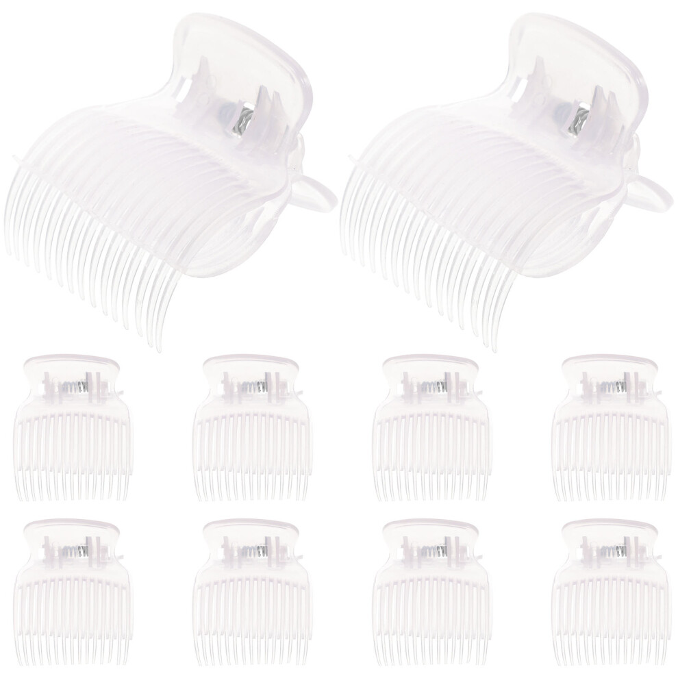 Inoomp Unisex 20 Pcs Hot Roller Clips Heat Curler Securing Clamps