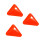 30 Pcs Multi-Function Soccer Cones Portable Disc Agility Cones 3