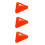 30 Pcs Multi-Function Soccer Cones Portable Disc Agility Cones 2