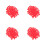 400 Pcs Pig Snout Cabochon Resin Nose Flatback For Diy Doll Making 8