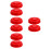 8 Pcs Ibc Tank Valve Adapter Heavy Duty Plastic Lid Cap With Vent 8